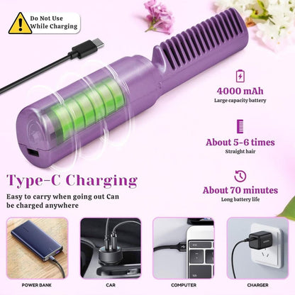 Rechargeable Wireless Hair Straightener