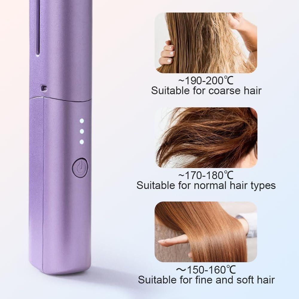 Rechargeable Wireless Hair Straightener